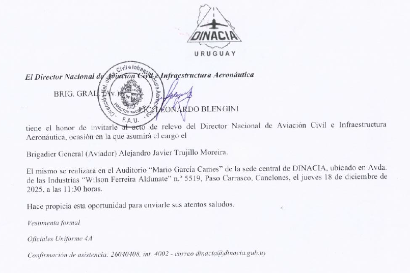 INVITACIÓN RELEVO DINACIA